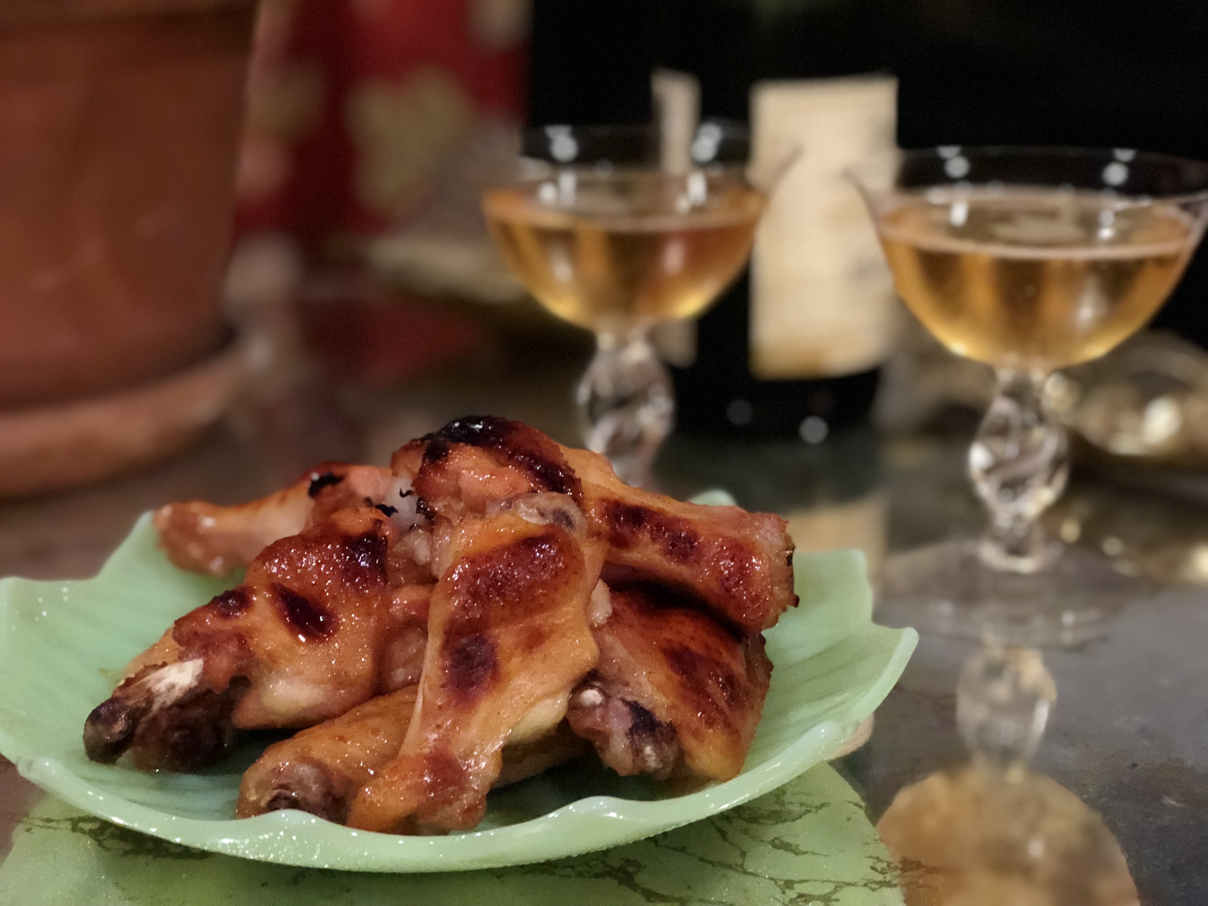 Cocktail Party Menu as Lunchbox Menu (minus the Booze)
