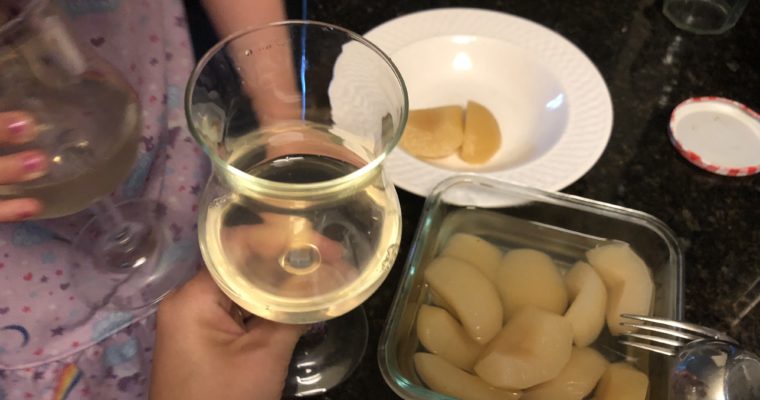 Steamed Apples!  (Just add water.)